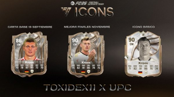 FC26 sẽ ra mắt nhiều thẻ huyền thoại của Cross vào cuối năm, với phiên bản cuối cùng của xếp hạng thẻ huyền thoại là 90
